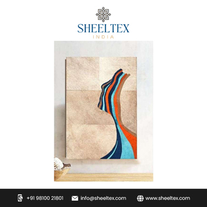 Pintura de pared pintada a mano estilo Art Deco moderno hermoso diseño para decoración de sala de estar - Product Image 2