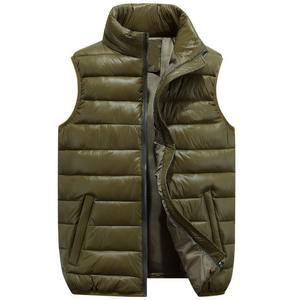 Men Custom Quilted Sleeveless Puffer <b>Vest</b> Warm Padding Bubble Waistcoat Water Resistant Winter <b>Vest</b> Supplier - Product Image 4