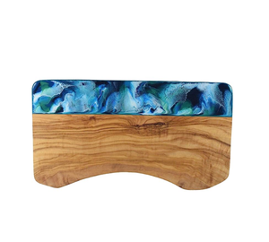 เขียงหั่นชีสทำจากไม้ธรรมชาติ & เรซิ่นสี100% สำหรับห้องครัว - Product Image 1