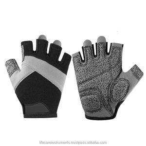 Soccer Max Customized Logo Glove Half Finger Workout <b>Fitness</b> Exercise Weight Lifting New Design Gym Gloves - Product Image 6