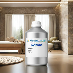 น้ำมันหอมระเหยกระดังงาบริสุทธิ์ 100% ขายส่ง น้ำมันคานังก้ากลั่นด้วยไอน้ำจากธรรมชาติ กลิ่นหอมหวาน สำหรับสปา เครื่องสำอาง และอโรมาเธอราพี - Product Image 1