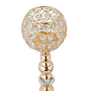 Vente chaude De Luxe Cristal Photophore Titulaire pour Mariage et Décoration de La Maison Bougie Pilier Stand Showpiece - Product Image 4