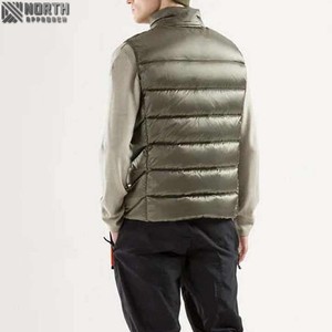 Veste d'hiver imperméable à l'eau pour hommes Gilet à bulles sans manches pour les activités de plein air Gilet grande taille - Product Image 6