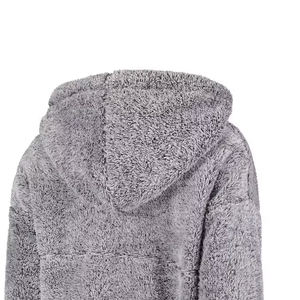 Sudadera con capucha personalizada Vintage Sherpa Fleece Hoodie Oversized Heavyweight Men's Hoodies y sudaderas 500 Gsm - Product Image 6