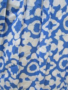 100% coton motif floral conception imprimé Maxi robe avec taille personnalisée tenue décontractée pour les femmes portant utilise robe de soirée article - Product Image 3