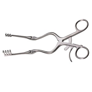Retractor Weitlaner de 16 cm con Puntas Afiladas, Gancho para Heridas, Retractores Quirúrgicos, Aprobado por CE e ISO - Product Image 1