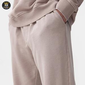 กางเกงผ้าซักเหงื่อของผู้ชายกางเกงเอวกลางเอวกลางสำหรับฟิตเนสฟิตเนสเล่นกีฬา - Product Image 4