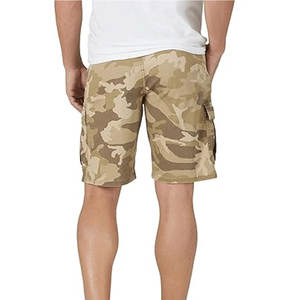 Pantalon de fitness personnalisé en coton pour hommes, short à motif solide, taille moyenne et décontractée, directement du Pakistan - Product Image 2