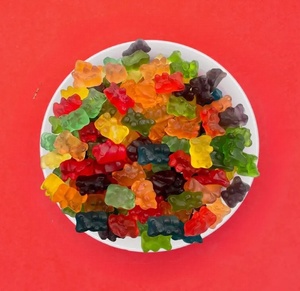 Gomitas de Frutas con Forma de Osito, Varios Sabores, Gelatina Suave y Masticable, Dulces Multicolores, Snacks Dulces de Fábrica OEM - Product Image 3