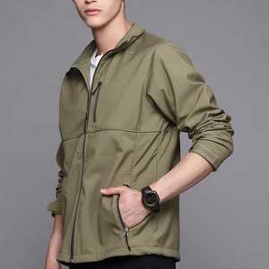 Veste Softshell imperméable de haute qualité Service OEM Logo personnalisé Veste Softshell pour hommes à bas prix - Product Image 2