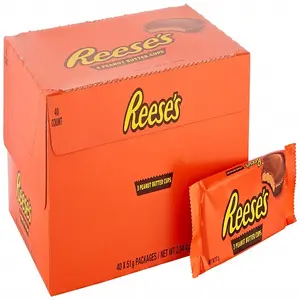 REESE'S Big Cup Milk Chocolate King Size Peanut Butter Cups Candy Packs 2.8 oz (16 Count)