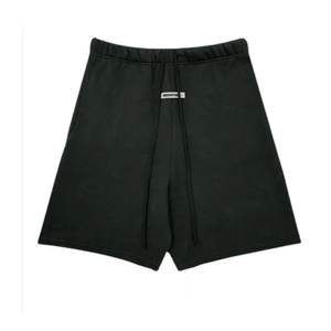 Shorts Personalizados de Hombre Casuales de Color Sólido de Secado Rápido y Transpirables de Algodón/Poliéster con Cintura Elástica - Product Image 4