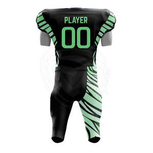 Uniforme de Jersey de Fútbol Americano Personalizado, Deportivo, Transpirable, de Talla Grande, de Manga Corta y Secado Rápido - Product Image 2