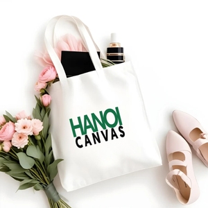 Sac fourre-tout personnalisé en gros 100% toile de coton avec image et texte de logo personnalisés disponibles en différentes tailles - Product Image 3
