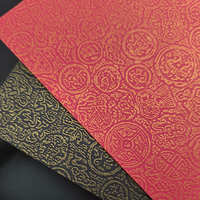 Rouleau de papier spécial en relief de couleur or 120gsm A3 A4 pour emballages de chocolat
