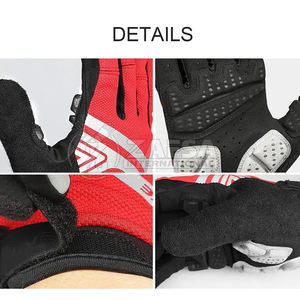 Guantes de Ciclismo de dedo completo para deportes al aire libre Pantalla táctil compatible para motocicleta y ciclismo - Product Image 4