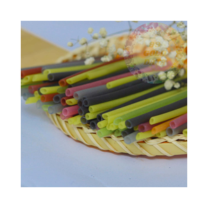 Pajitas de arroz ecológicas a granel, precios al por mayor, biodegradables y listas para un envío rápido a todo el mundo - Product Image 3