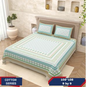 Drap de lit en coton pur, taille super king, avec 2 taies d'oreiller, entièrement personnalisable pour la maison, l'hôtel, imprimé sur mesure, super doux, en lin - Product Image 4