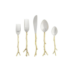 Fourchettes à fruits créatives en acier inoxydable, ensemble de fourchettes au design moderne multicolore, couverts antiques, ensemble de fourchettes de 4 pièces pour la maison - Product Image 4