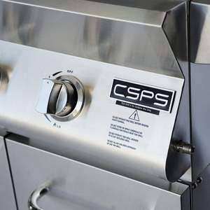 Barbecue à gaz extérieur à 3 brûleurs de haute qualité Assemblage facile Inox durable 304 métal petit Style coréen maison utilisant et restaurant - Product Image 6