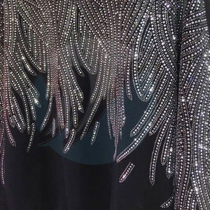 Diseño personalizado de sudaderas con pedrería para hombre, ropa de calle a la moda, French Terry, fabricante OEM ODM, hecho en Pakistán. - Product Image 5