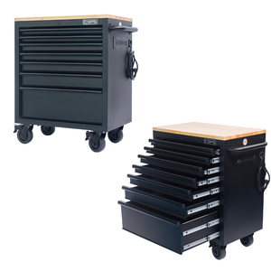 Caja de herramientas de almacenamiento de 07 cajones de acero inoxidable al por mayor, caja de herramientas práctica para taller mecánico, garaje o almacén - Product Image 1