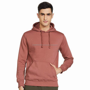 Sudadera con Capucha de Invierno para Hombre, 100% Algodón, Calidad Premium, Suave, Cálida, Informal, Diseño Clásico y Sólido - Product Image 1