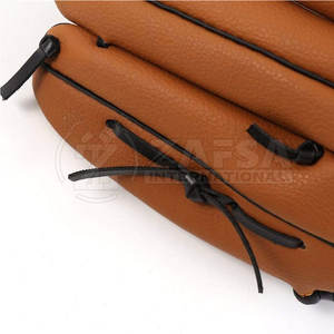 2024 usine directe en gros de haute qualité gants de terrain de baseball en cuir pour hommes - Product Image 3