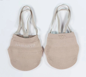 Chaussures d'orteil de gymnastique rythmique pour filles et femmes enfants et adultes anti-dérapant Ballet danse lyrique demi-chaussures - Product Image 3