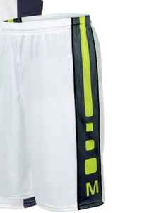 เครื่องแบบบาสเก็ตบอลสำหรับผู้ชายชุดเล่นกีฬาสโมสรและทีมงานระบายอากาศได้ดีปรับแต่งโลโก้ได้ตามต้องการ - Product Image 4