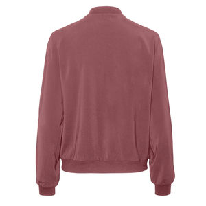 Blouson aviateur en satin personnalisé de haute qualité pour femmes avec doublure en coton coupe-vent et écologique Caractéristiques Service OEM disponible - Product Image 6