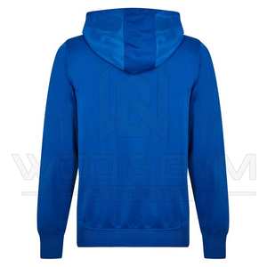 Sudadera Deportiva de Alta Calidad para Hombre, Color Sólido, 100% Algodón, Logotipo Personalizado Impreso, Térmica, Estilo Casual Urbano, Secado Rápido - Product Image 4