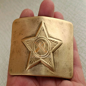 Factory Direct Supply Uniform Accessories Ceremonial Iron Buckles New Design Ceremonial Iron Buckles - Product Image 3