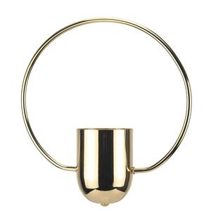 Vase à fleurs en métal texturé de qualité supérieure pour une embellissement intérieur élégant et une belle vitrine décorative pour les fleurs - Product Image 1