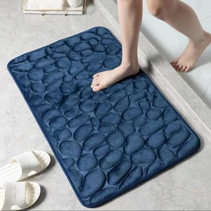Tapis de bain en gros, fabriqué à partir de tissu de qualité, offrant une excellente absorption de l'eau, un confort doux, une construction durable et facile à nettoyer. - Product Image 6