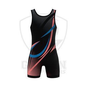 ชุดนักมวยปล้ำถักลายวินเทจระบายอากาศได้ดี แบรนด์ Golden Players แฟชั่นทันสมัย รับสั่งทำโลโก้ พิมพ์ลาย OEM - Product Image 6