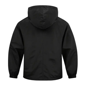 Men's Sporty Pullover <b>Windbreaker</b> with Hood Casual Mesh Lining Jackets for Spring Autumn Winter <b>Camping</b> OEM Service - Product Image 4