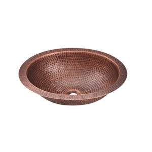 Lavabo de lavabo de diseño maravilloso en fregadero de cobre Fregadero de lavabo de forma cuadrada hecho a mano a precios razonables - Product Image 3