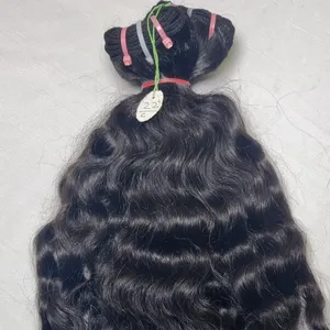 Different types of natural curly Indian unprocessed virgin hair weaves using for hair extensions sales from jerry hairs