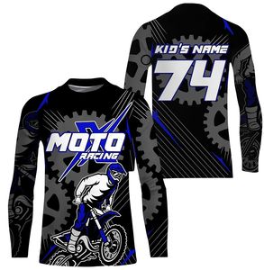 Maillot de motocross, maillot de VTT, qualité supérieure, logo personnalisé, design d'équipe, course personnalisée, chemises de course, vêtements de course automobile - Product Image 6