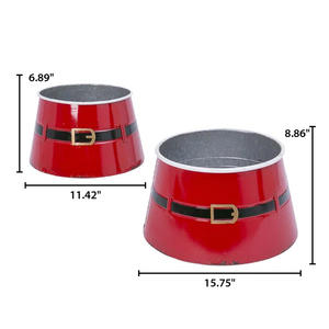 OM INTERNATIONAL OI 4689 Jupe de sapin en métal durable au design unique et de qualité supérieure pour la décoration de Noël, avec couleur et dimensions personnalisables - Product Image 4