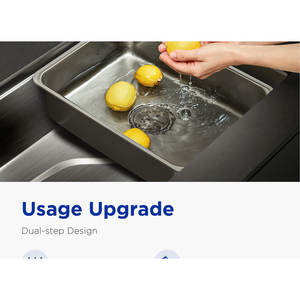 Fregadero de Cocina HIGOLD LS1.O PRO de 30 Pulgadas, Hecho a Mano en Acero Inoxidable, de un Solo Tazón, con Almohadilla Amortiguadora de Sonido y Revestimiento Anticondensación - Product Image 4