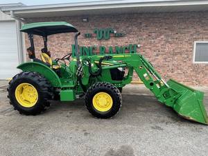 Tracteur à roues John Deere 5045D 90HP 4x4 d'occasion pour usage agricole avec pompe et roulement à vendre - Product Image 6