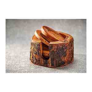 Dessous de verre en bois de noyer artisanal de conception personnalisée en Inde Tapis et tampons de nouvelle conception avec qualité d'exportation - Product Image 1