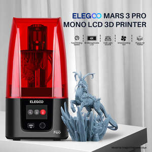 สำหรับเครื่องพิมพ์เรซิ่น 3 มิติ ELEGOO Mars 3 Pro 4K ประสิทธิภาพสูง เหมาะสำหรับงานก่อสร้างอุตสาหกรรม ใช้ในบ้าน พิมพ์ฉลากในห้องปฏิบัติการ - Product Image 2
