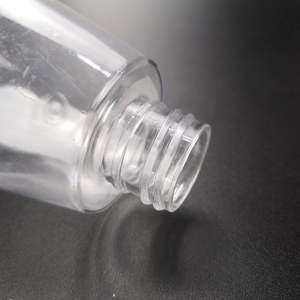 Emballage cosmétique personnalisé 100ml 150ml 250ml Bouteille de lotion pour le corps en plastique PET transparent avec pulvérisateur à pompe conique Gel nettoyant pour le visage - Product Image 3