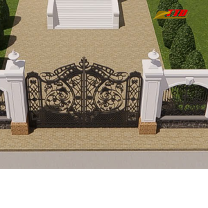 Redéfinissez votre extérieur avec des conceptions exclusives de porte en métal, des conceptions décoratives de porte avant qui augmentent la sécurité et l'élégance. - Product Image 2