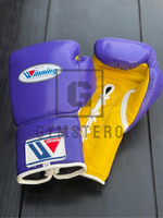 Gants de boxe en cuir de qualité supérieure, à doigts entiers, avec sangle de poignet réglable, respirants, à lacets, avec logo personnalisé
