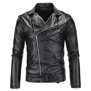 Más vendido nuevo marrón estilo Vintage chaqueta de cuero genuino hombres cuero de vaca Natural moda abrigo Delgado chaquetas Haus Industries - Product Image 2