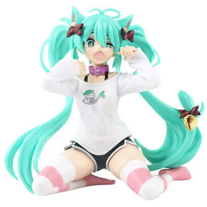Figura de Resina de Hatsune Miku, Estatua del Icónico Ídolo Virtual Japonés para Chicas - Product Image 1